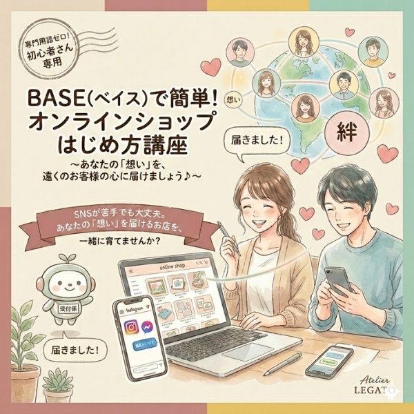 BASEで簡単！オンラインショップはじめ方講座