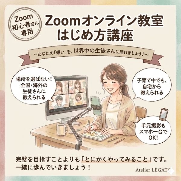 Zoomオンライン教室はじめ方講座