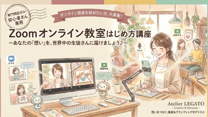 Zoomオンライン教室はじめ方講座